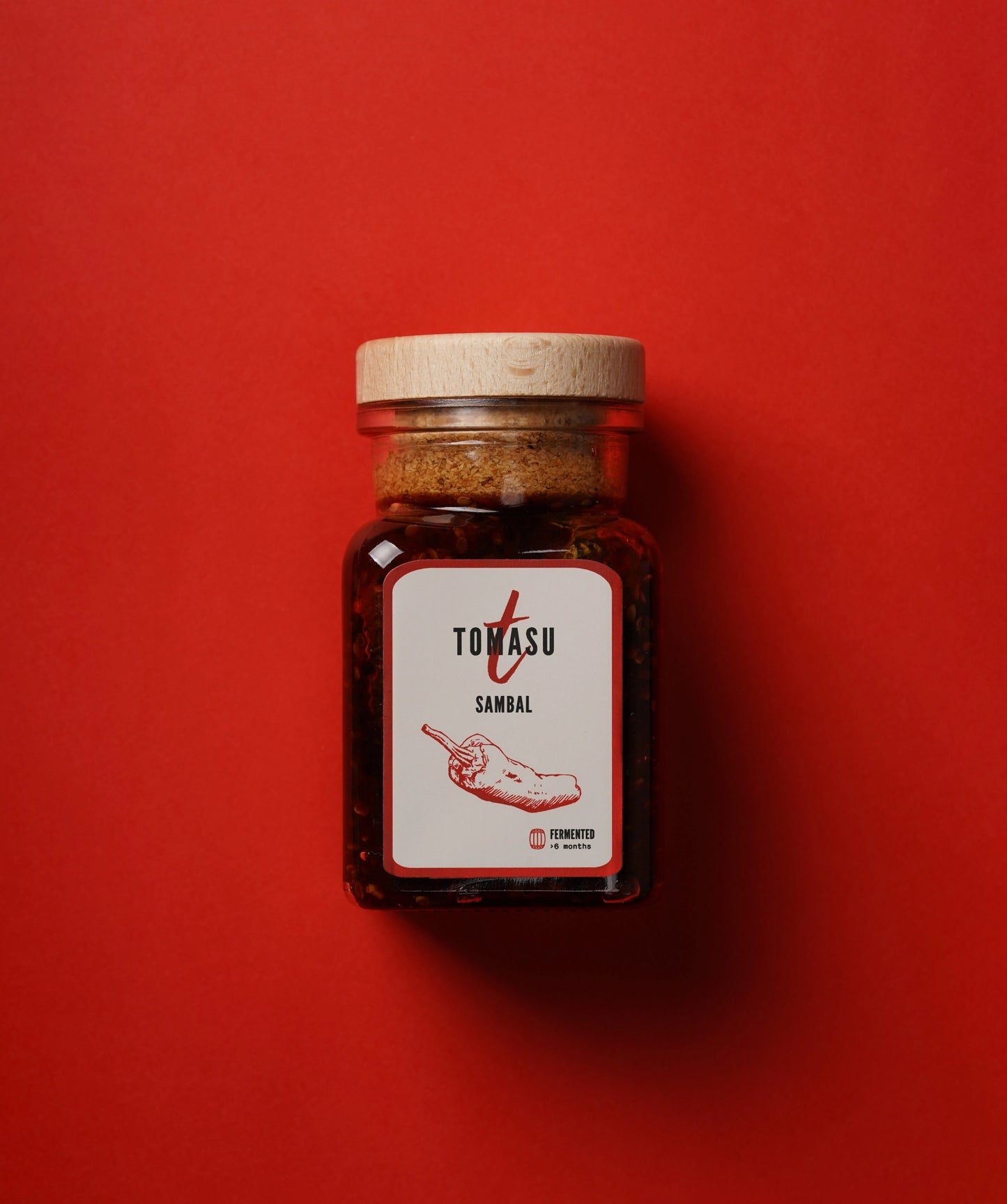 Tomasu Sambal madame jeanette 165 gram 24 maanden vatgerijpt