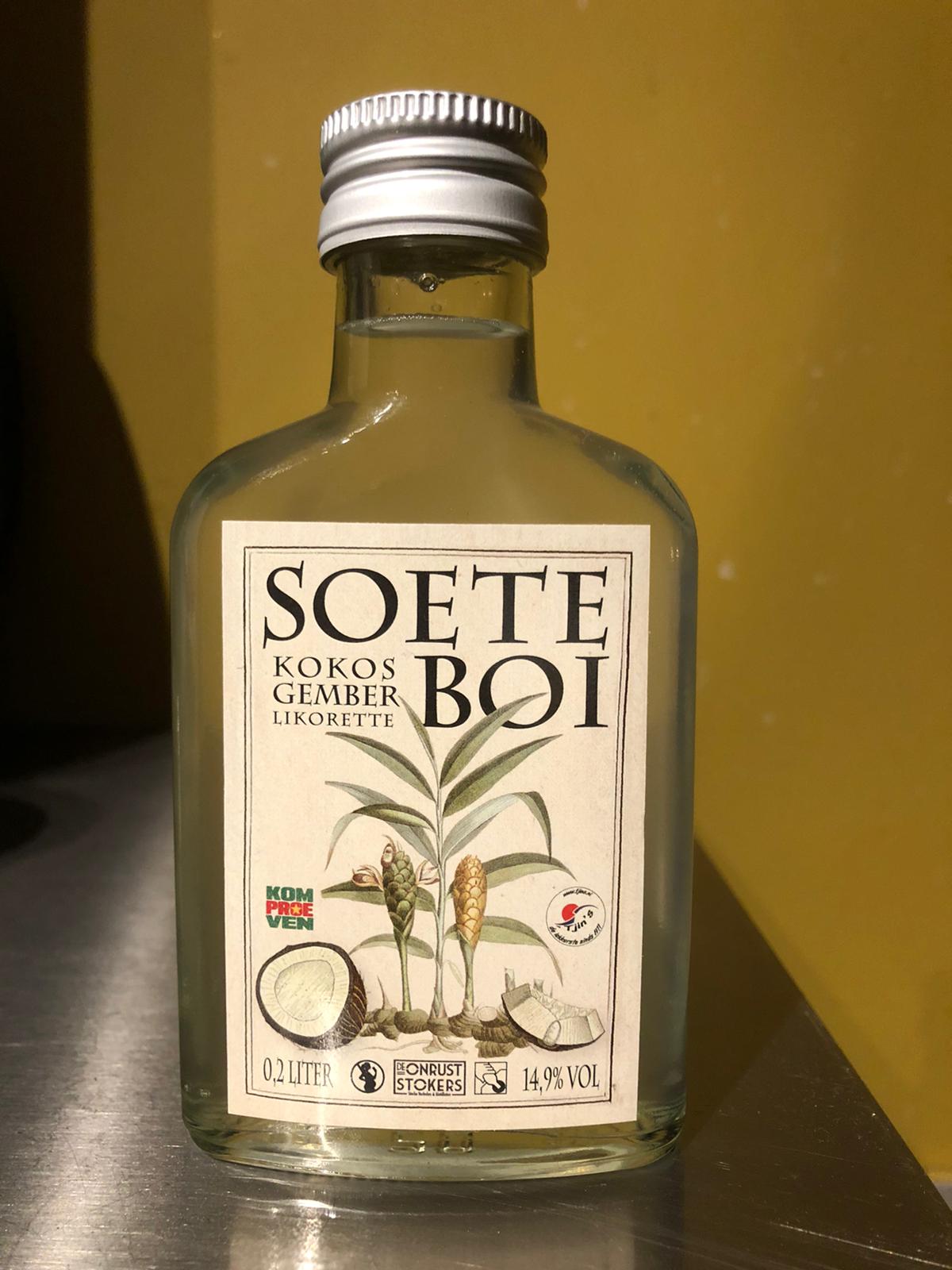 KOMPROEVEN X TJIN'S Soete Boi halve liter