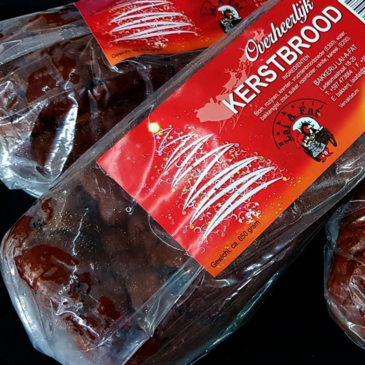 Frisches Lai-A-Fat Weihnachtsbrot