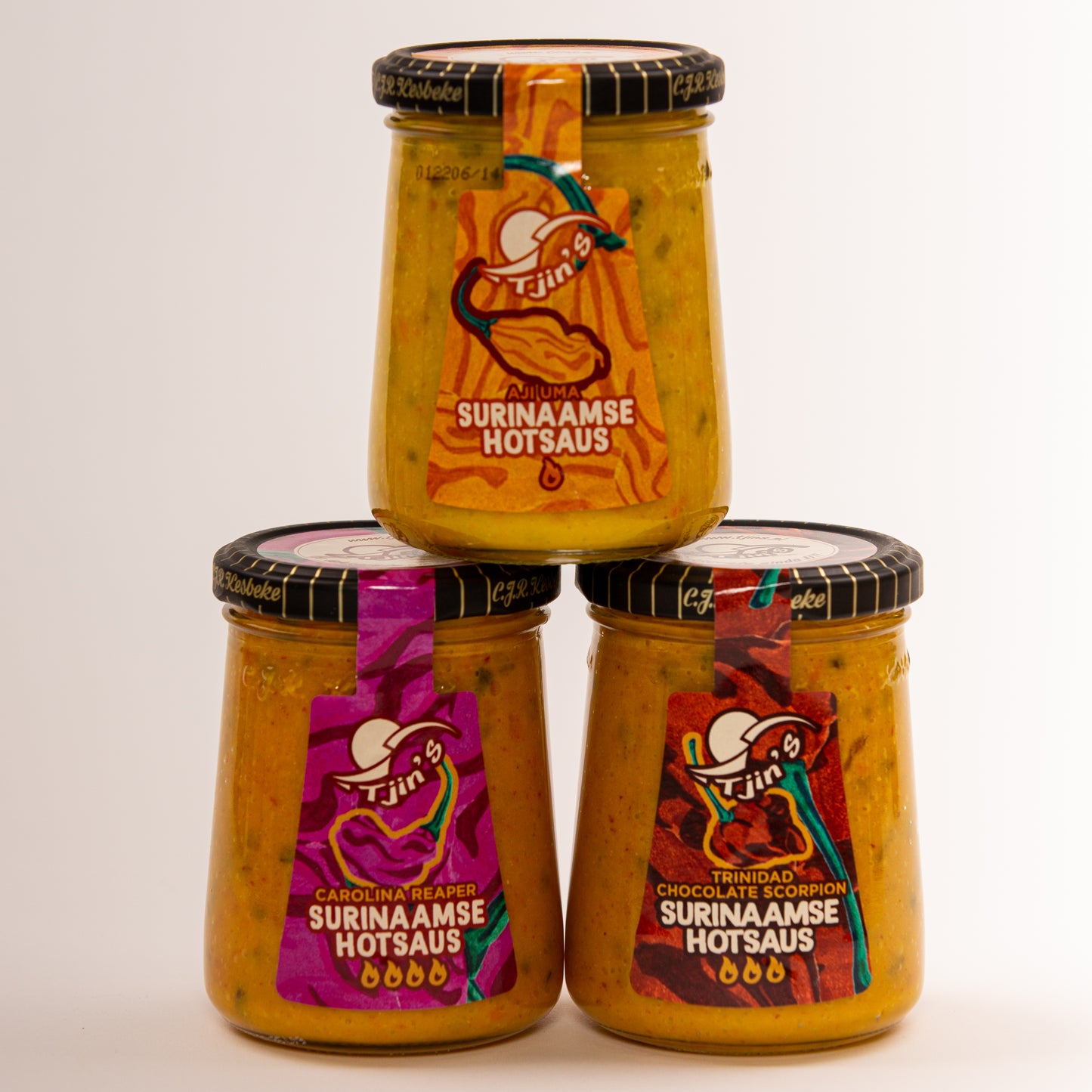 Trio scharfe Soße